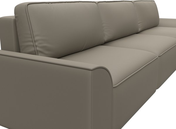 Диван угловой Лига Диванов Лига-048 лонг универсальный / 128494