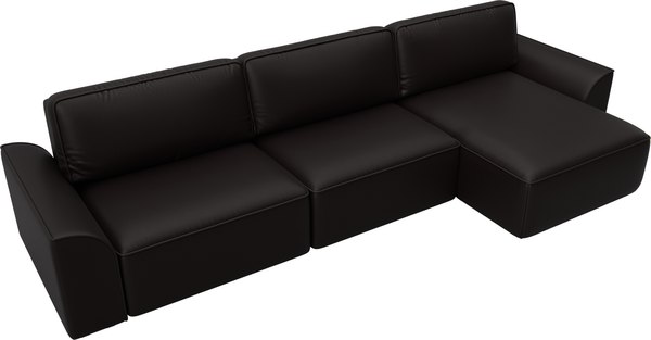 Диван угловой Лига Диванов Лига-048 лонг универсальный / 128495