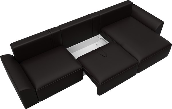 Диван угловой Лига Диванов Лига-048 лонг универсальный / 128495