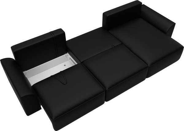 Диван угловой Лига Диванов Лига-048 лонг универсальный / 128497