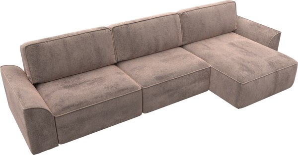 Диван угловой Лига Диванов Лига-048 лонг универсальный / 128500