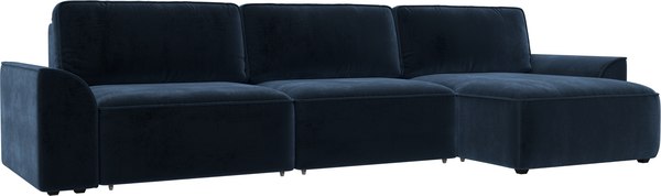 Диван угловой Лига Диванов Лига-048 лонг универсальный / 128501 - фото