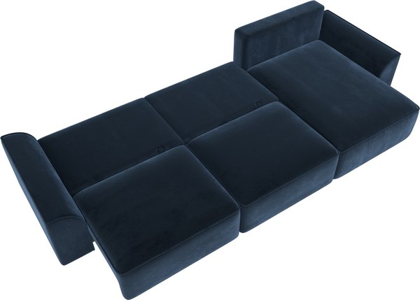 Диван угловой Лига Диванов Лига-048 лонг универсальный / 128501