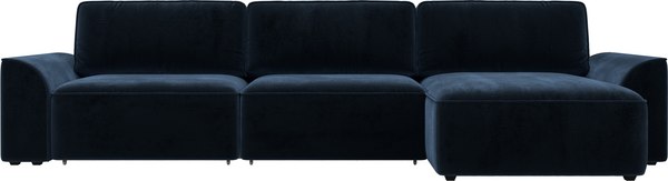 Диван угловой Лига Диванов Лига-048 лонг универсальный / 128501