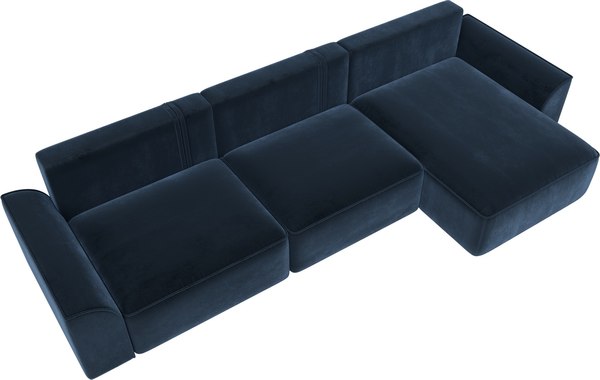 Диван угловой Лига Диванов Лига-048 лонг универсальный / 128501