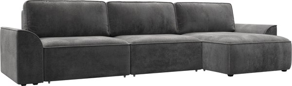 Диван угловой Лига Диванов Лига-048 лонг универсальный / 128502 - фото