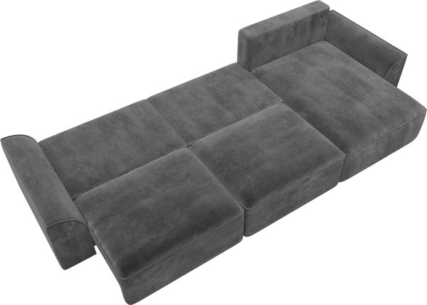 Диван угловой Лига Диванов Лига-048 лонг универсальный / 128502