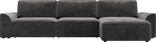 Диван угловой Лига Диванов Лига-048 лонг универсальный / 128502