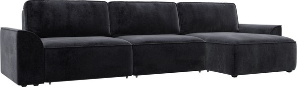 Диван угловой Лига Диванов Лига-048 лонг универсальный / 128503 - фото