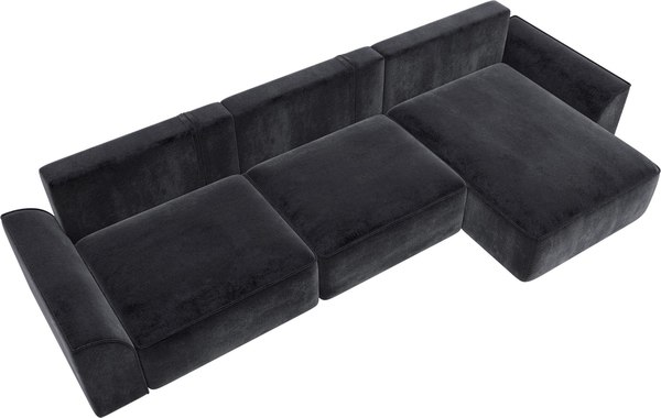 Диван угловой Лига Диванов Лига-048 лонг универсальный / 128503