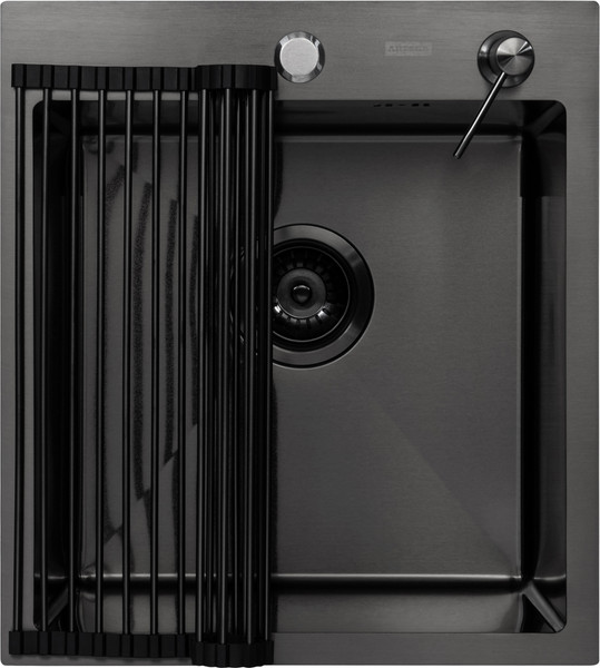 Мойка кухонная Arfeka Eco AR 45x50 + RM AR + DS AR - фото