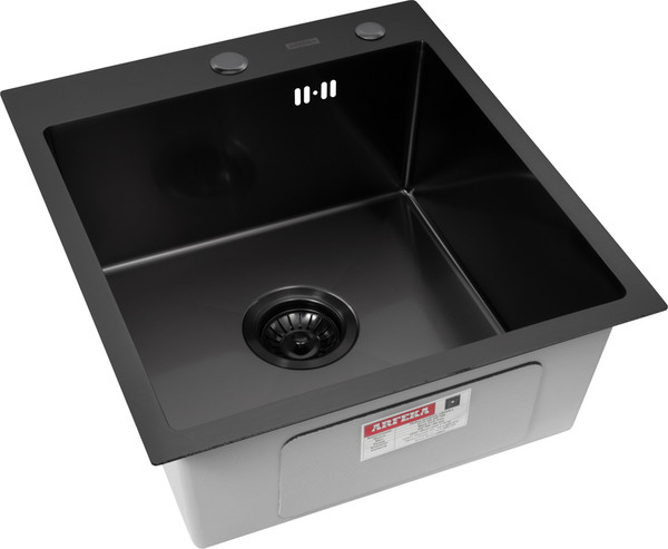 Мойка кухонная Arfeka Eco AR 45x50 + RM AR + DS AR