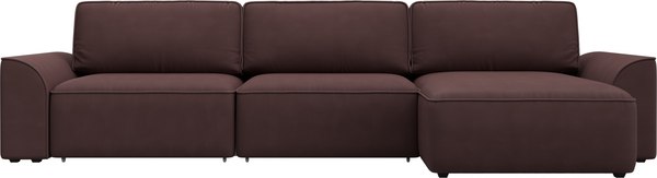 Диван угловой Лига Диванов Лига-048 лонг универсальный / 128505