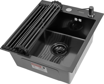 Мойка кухонная Arfeka Eco AR 45x50 + RM AR + DS AR - фото