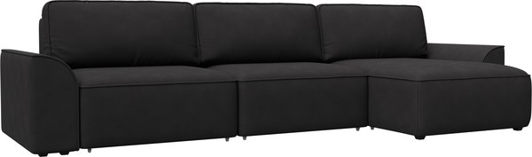 Диван угловой Лига Диванов Лига-048 лонг универсальный / 128506 - фото