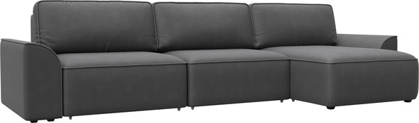 Диван угловой Лига Диванов Лига-048 лонг универсальный / 128507 - фото