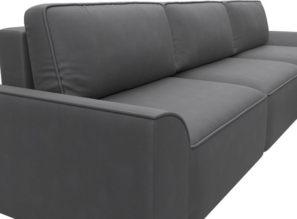 Диван угловой Лига Диванов Лига-048 лонг универсальный / 128507