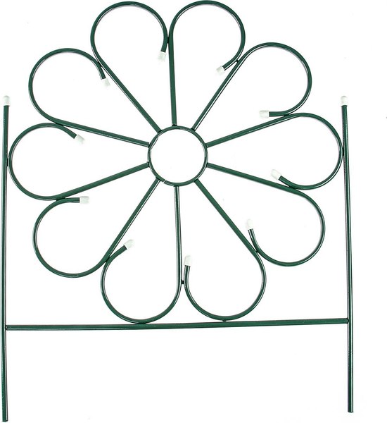 Изгородь декоративная Sima-Land Ромашка 75x305см 5 секций / 4181503 - фото