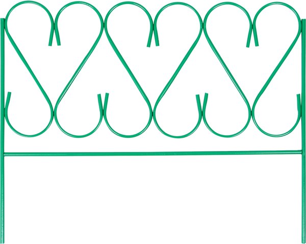 Изгородь декоративная Sima-Land Изящный 54x310см 5 секций / 2083043 - фото