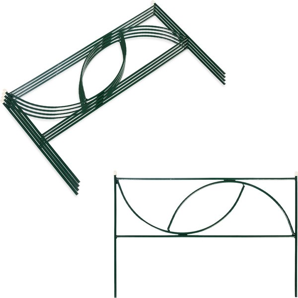 Изгородь декоративная Sima-Land Долька 45x335см 5 секций / 7675042