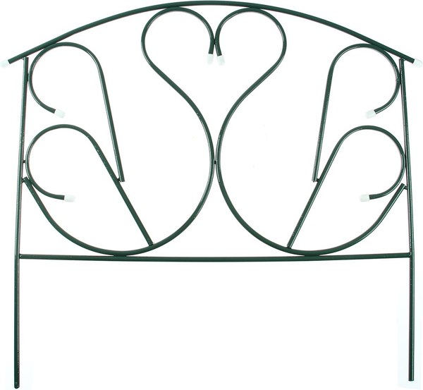 Изгородь декоративная Sima-Land Лебедь 69x410см 5 секций / 2585464 - фото