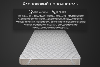 Наматрасник защитный Реноме 42/010н 80x200