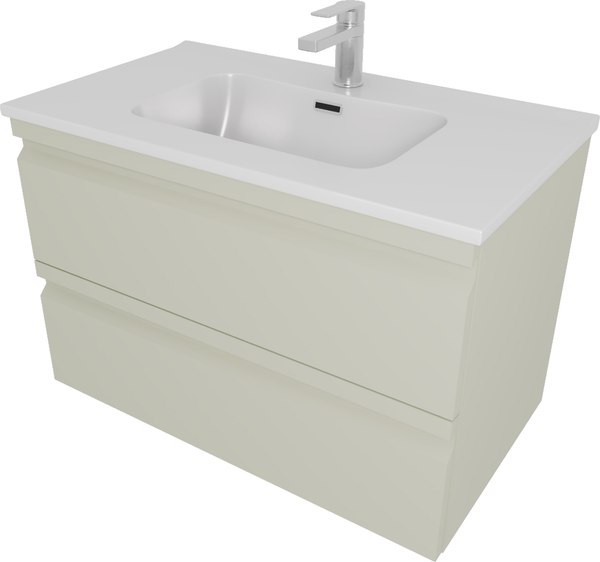 Тумба с умывальником Aquatek Вега AQ77080-GS - фото