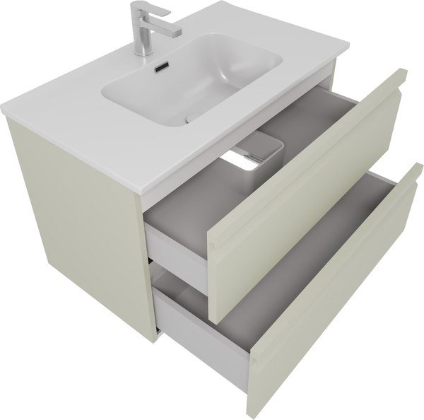 Тумба с умывальником Aquatek Вега AQ77080-GS