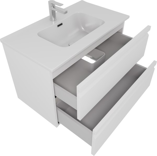 Тумба с умывальником Aquatek Вега AQ77080-MW