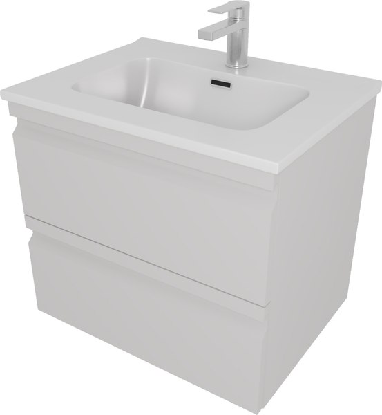 Тумба с умывальником Aquatek Вега AQ77060-LG - фото