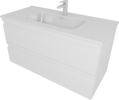 Тумба с умывальником Aquatek Вега AQ77100-MW