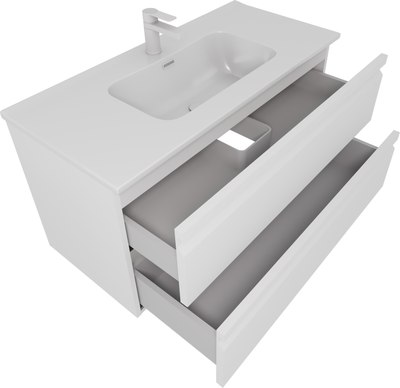 Тумба с умывальником Aquatek Вега AQ77100-MW