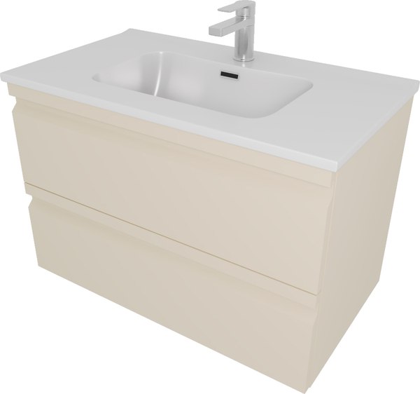 Тумба с умывальником Aquatek Вега AQ77080-LC - фото