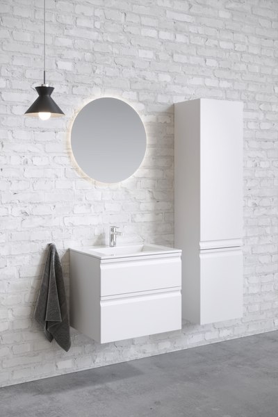 Шкаф-пенал для ванной Aquatek Вега AQ70035L-MW