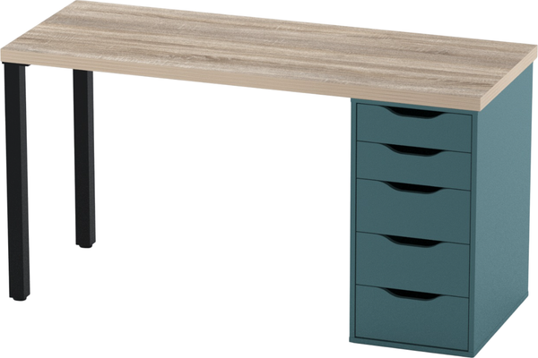 Письменный стол Mebelain Ингар 2/5T - фото