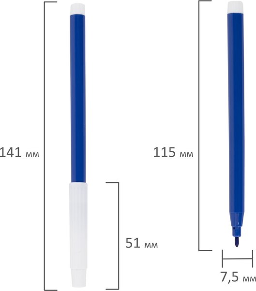Фломастеры Пифагор Веселые питомцы / 152451