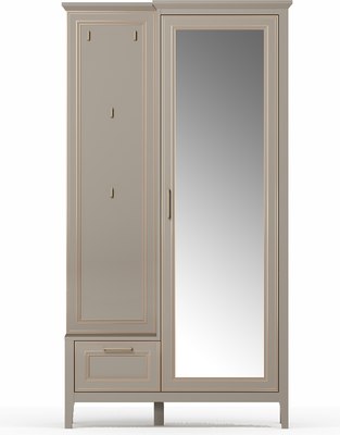 Секция в прихожую Black Red White Classic С вешалкой PPK1D1K/P