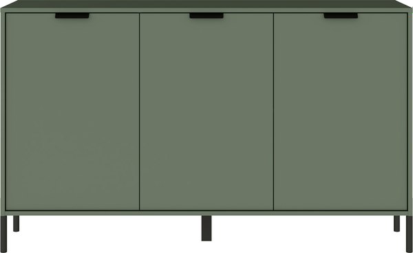 Тумба Black Red White Paloma KOM3D