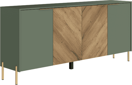 Тумба Black Red White Siena KOM4D - фото