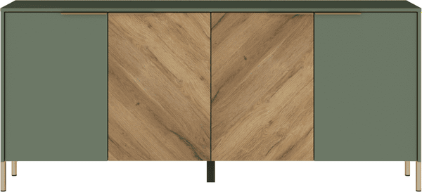 Тумба Black Red White Siena KOM4D