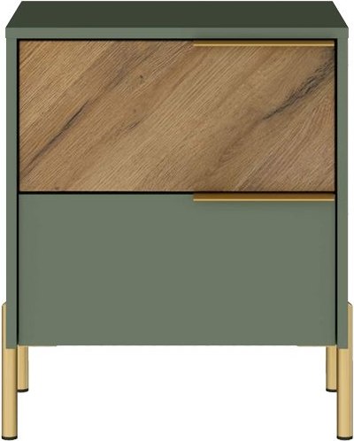 Прикроватная тумба Black Red White Siena KOM2S - фото