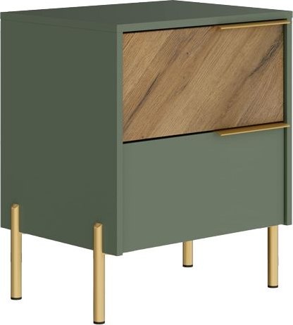 Прикроватная тумба Black Red White Siena KOM2S