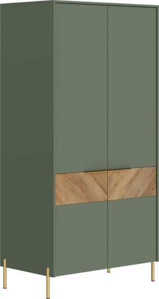 Шкаф Black Red White Siena SZF2D - фото