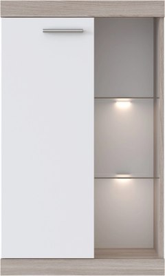 Тумба Black Red White Linn Со стеклом 100x60x36