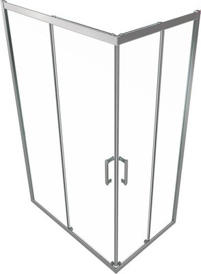 Душевой уголок Triton Фикс-Хром 120x80 (без поддона)