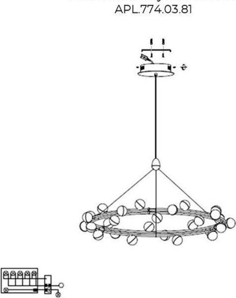Люстра Aployt APL.774.03.81