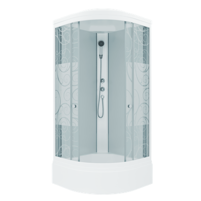 Душевая кабина Triton Узоры 90x90 В - фото