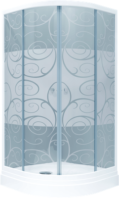 Душевой уголок Triton Узоры 90x90 А - фото