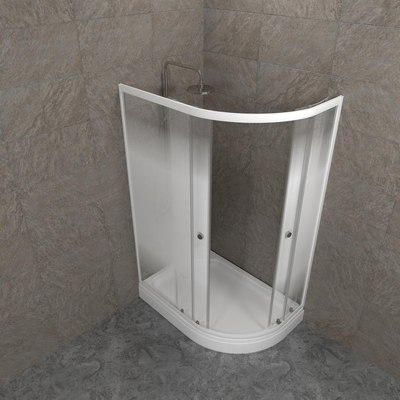 Душевой уголок Triton Коралл-Лайт 120x80 А (левосторонний)