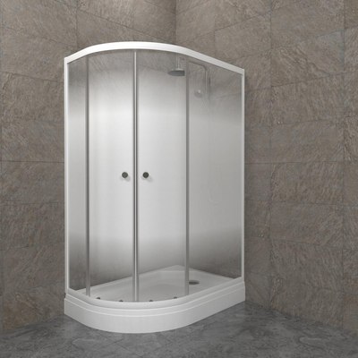 Душевой уголок Triton Коралл-Лайт 120x80 А (правосторонний)